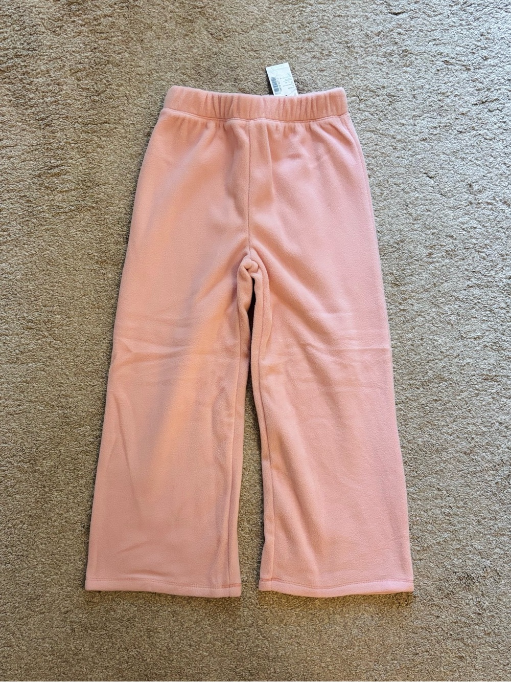 NWT The Children’s Place Pink Fleece Pull-On Pants Size 5/6